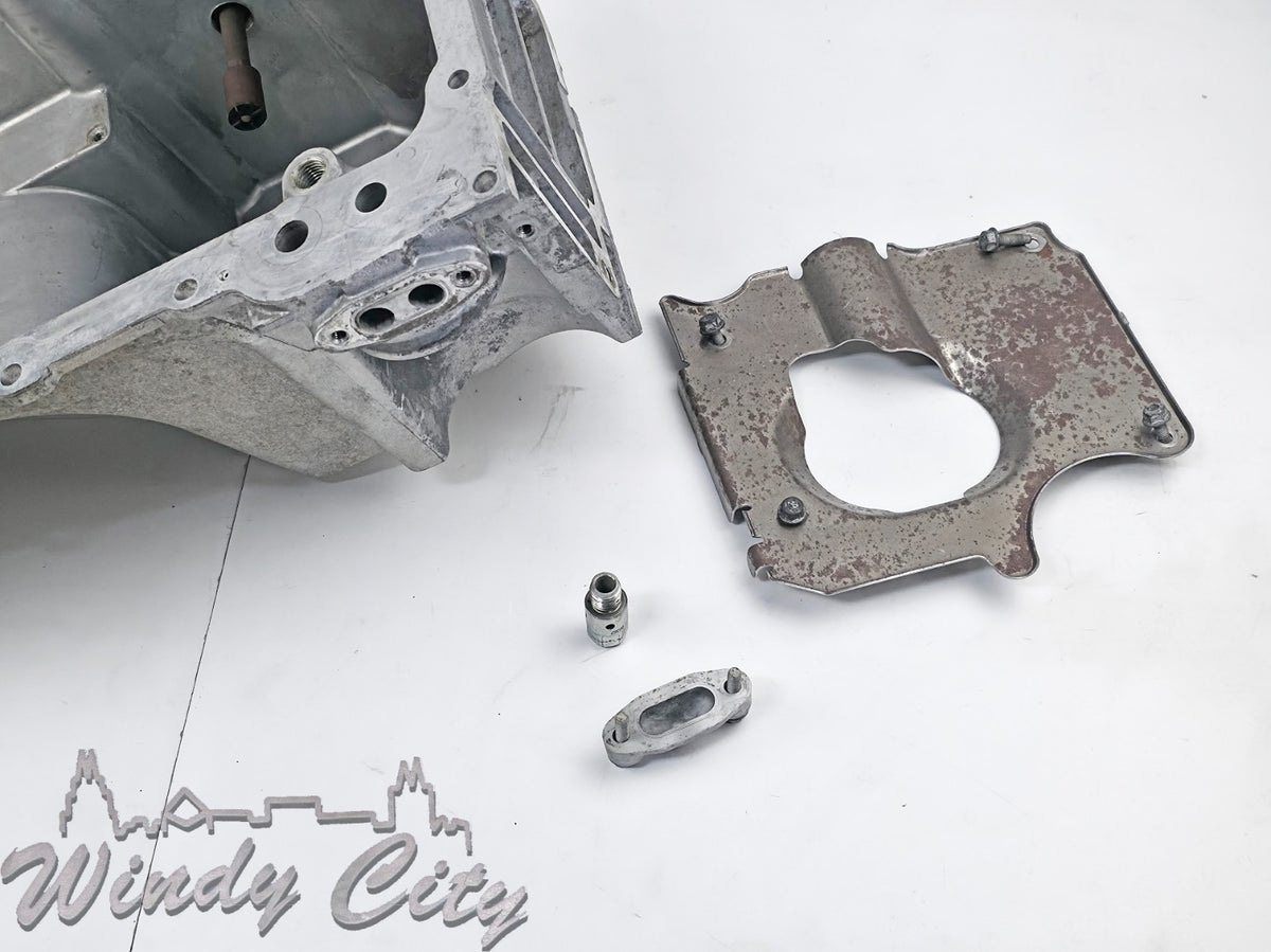 GM Engine Oil Pan Used OEM 12609074 VIN: K