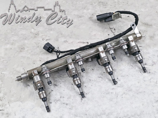 2.4L GM FUEL RAIL WITH INJECTORS 12608366