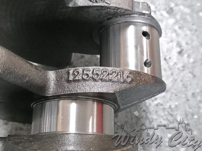6.0L 6.2L CHEVY REMANUFACTURED CRANKSHAFT KIT #12552216 W/DRILLED HOLE IN MIDDLE