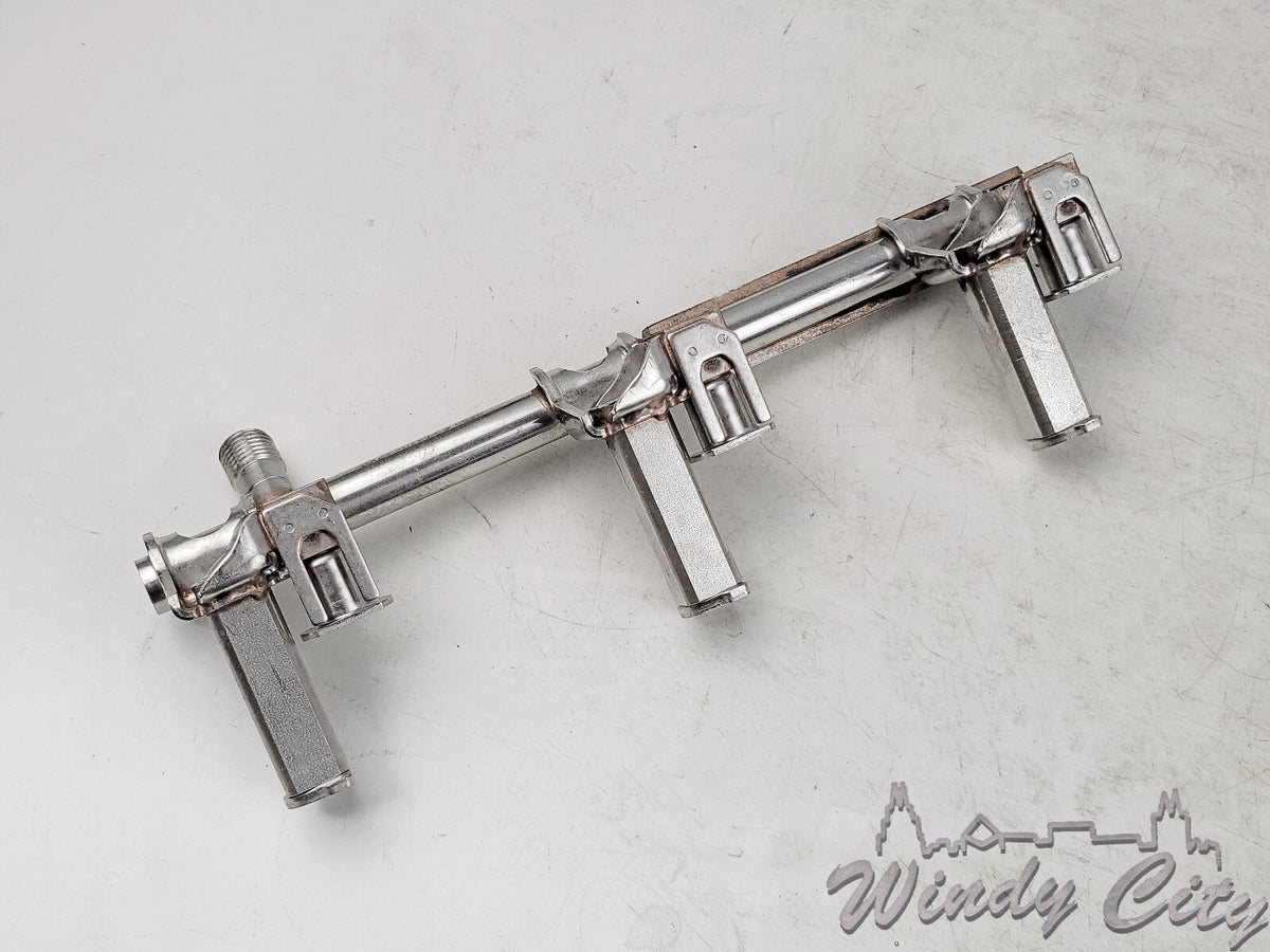 3.0L JAGUAR LAND ROVER ENGINE FUEL RAIL AJ813750 FX23-9G802-AC