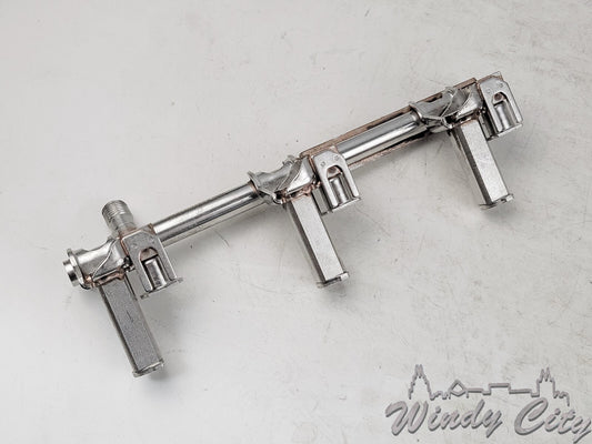 3.0L JAGUAR LAND ROVER ENGINE FUEL RAIL AJ813750 FX23-9G802-AC