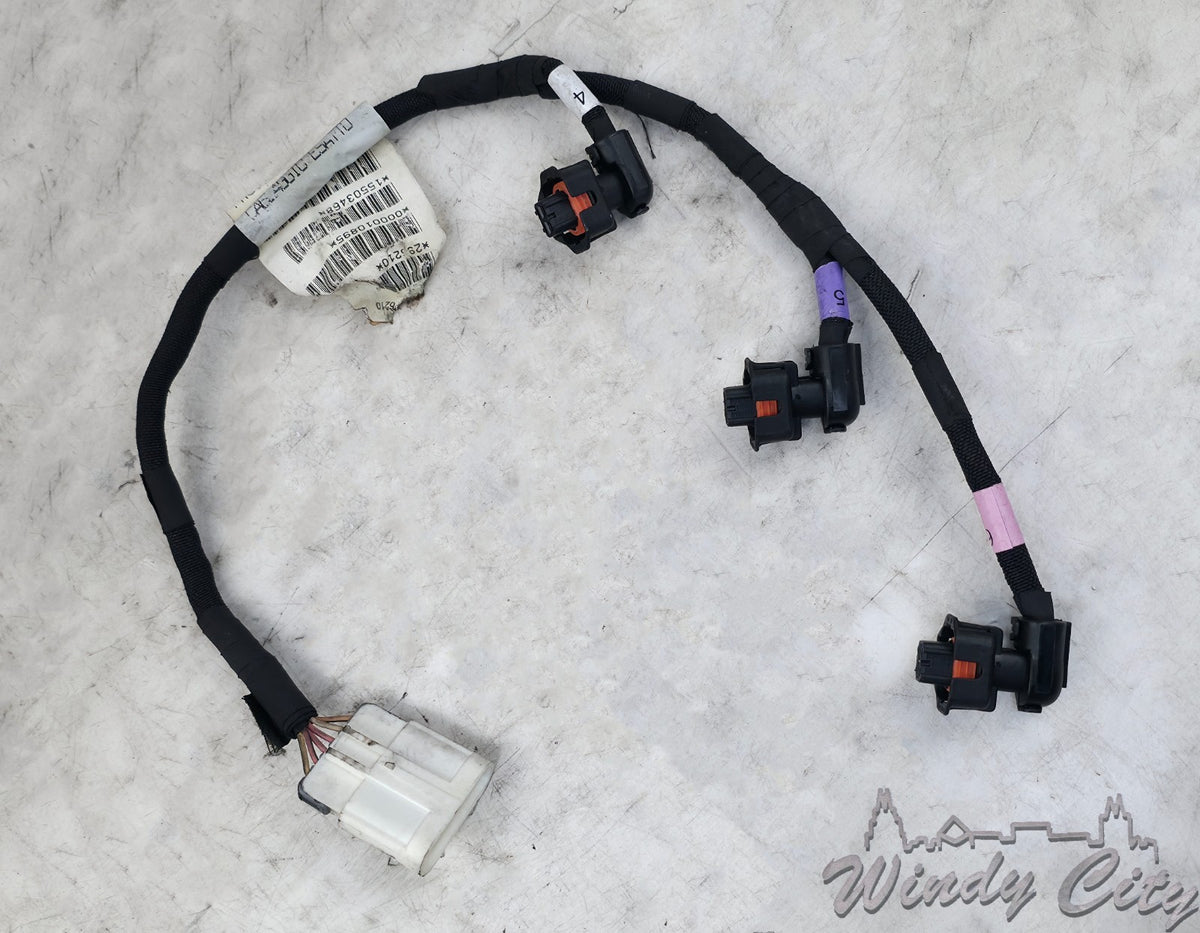 MASERATI 3.0L F160 ENGINE LEFT SIDE FUEL INJECTOR WIRING HARNESS CONNECTORS