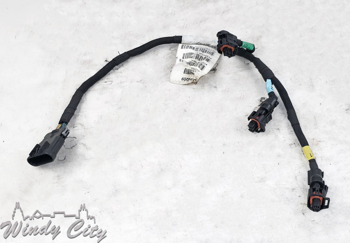 MASERATI 3.0L F160 ENGINE RIGHT SIDE FUEL INJECTOR WIRING HARNESS CONNECTORS