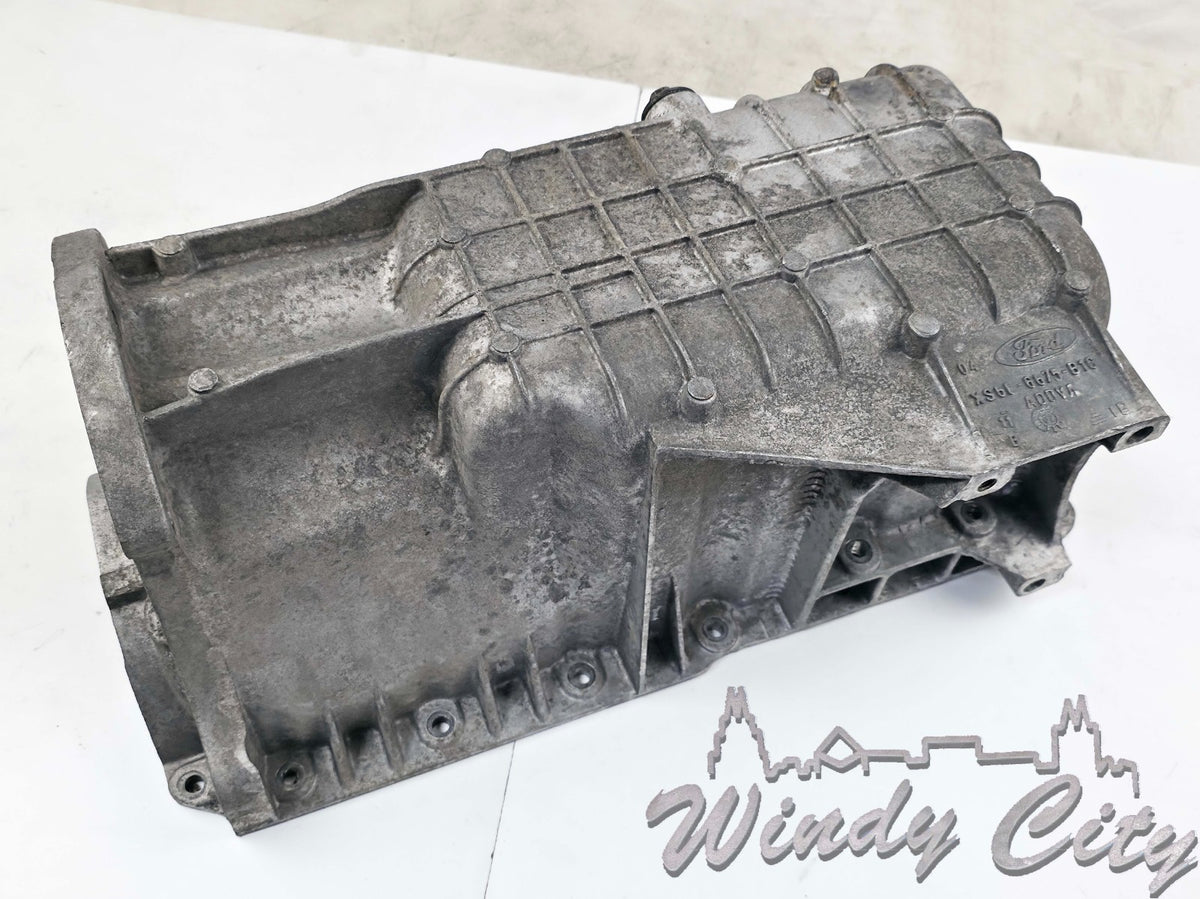 1.6L Ford KA Engine Oil Pan Used OEM # XS6F-6675-B1G