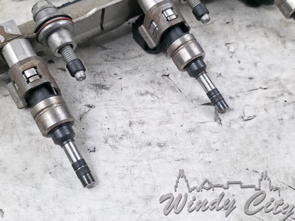 2.4L GM FUEL RAIL WITH INJECTORS 12608366