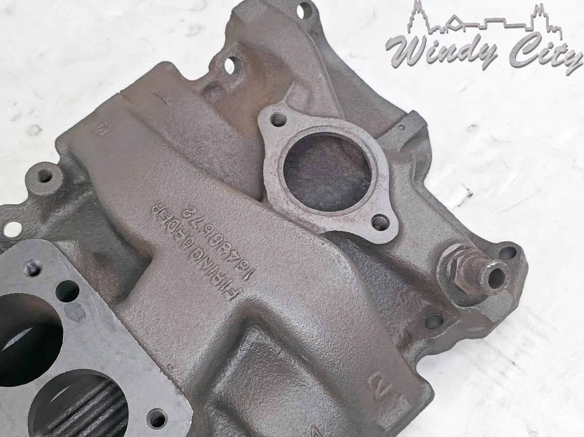 GM 2 BARREL INTAKE MANIFOLD # 6268752