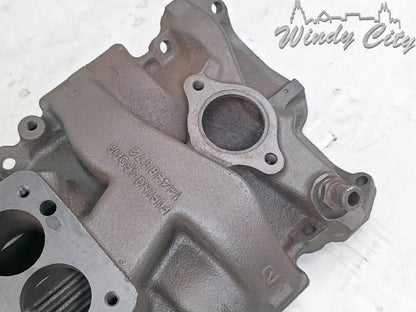 GM 2 BARREL INTAKE MANIFOLD # 6268752