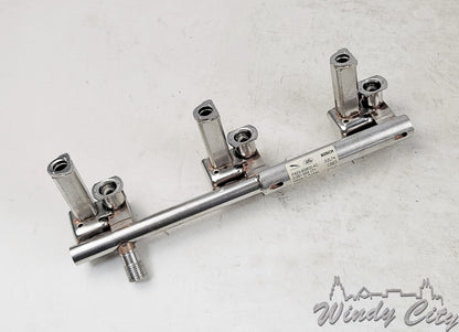 3.0L JAGUAR LAND ROVER ENGINE FUEL RAIL AJ813750 FX23-9G802-AC