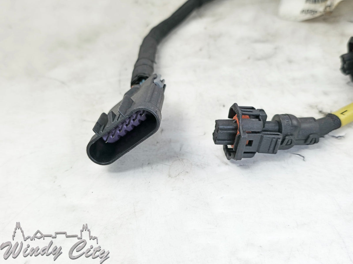 MASERATI 3.0L F160 ENGINE RIGHT SIDE FUEL INJECTOR WIRING HARNESS CONNECTORS