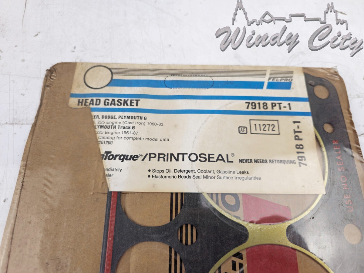 225 CHRYSLER DODGE PLYMOUTH  FEL-PRO HEAD GASKET 7918 PT-1