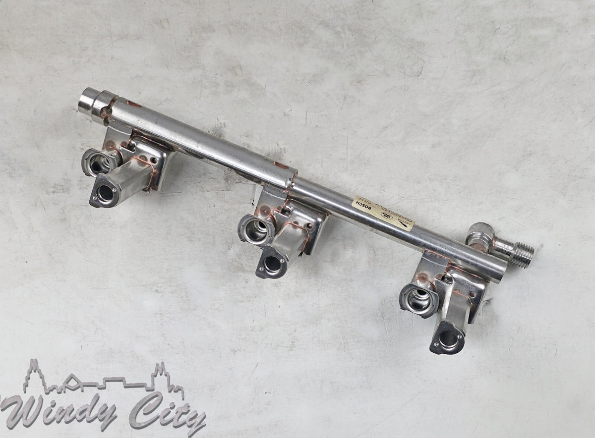 3.0L JAGUAR LAND ROVER ENGINE FUEL RAIL AJ813750 FX23-9G774-AD