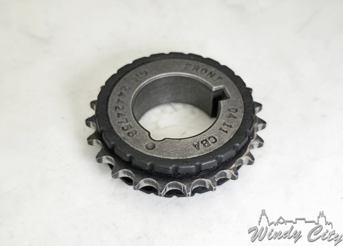 2.2L 2.4L GM CRANKSHAFT SPROCKET # 24424758