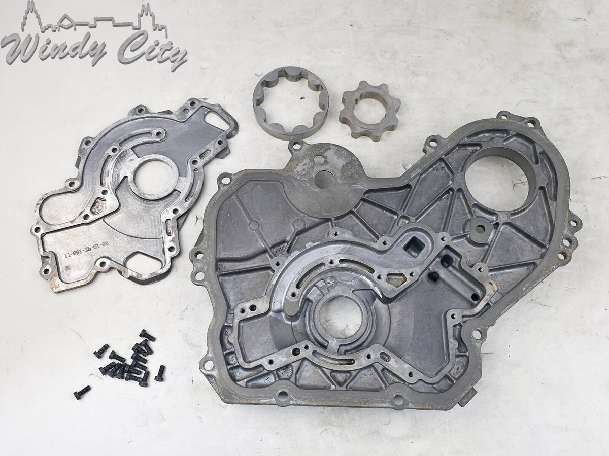 2.0L 2.4L GM ENGINE TIMING COVER WITH OIL PUMP 168-042-25 12637040