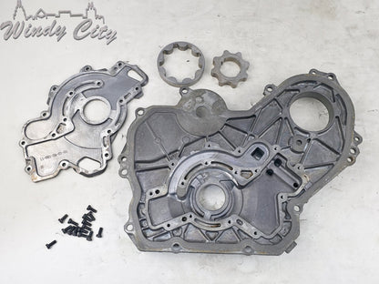 2.0L 2.4L GM ENGINE TIMING COVER WITH OIL PUMP 168-042-25 12637040