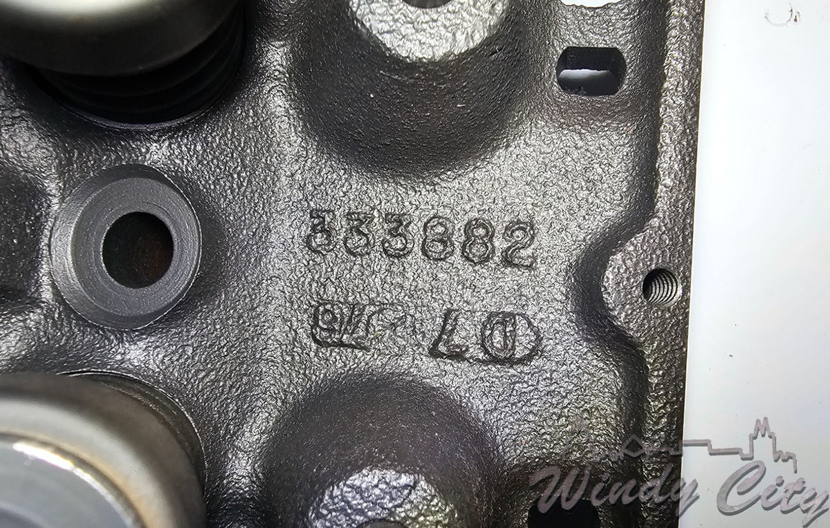 350 CHEVY REMANUFACTURED CYLINDER HEAD #333882