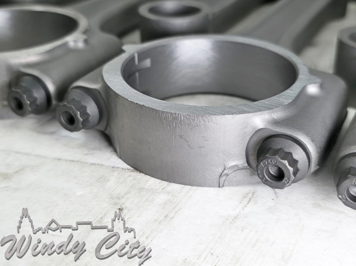 5.3L 6.0L CHEVY PRESS FIT RECONDITIONED CONNECTING ROD SET W/ARP BOLTS #143