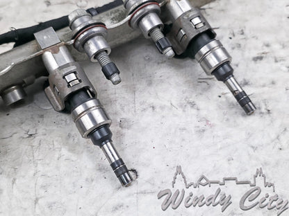 2.4L GM FUEL RAIL WITH INJECTORS 12608366