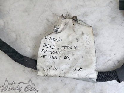MASERATI 3.0L F160 ENGINE LEFT SIDE FUEL INJECTOR WIRING HARNESS CONNECTORS