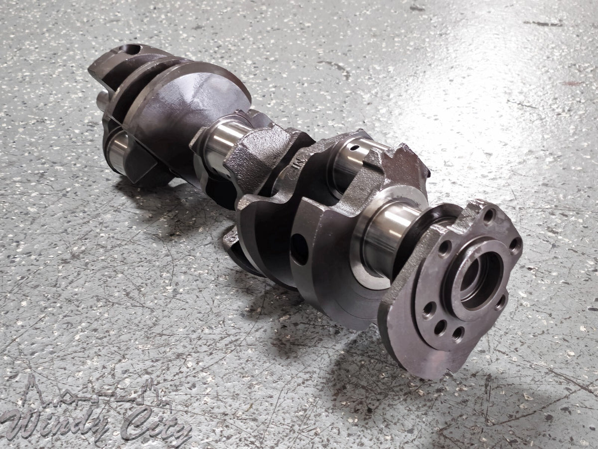 305 CHEVY MERCRUISER VOLVO OMC 2PC REVERSE ROTATION REMANUFACTURED CRANKSHAFT