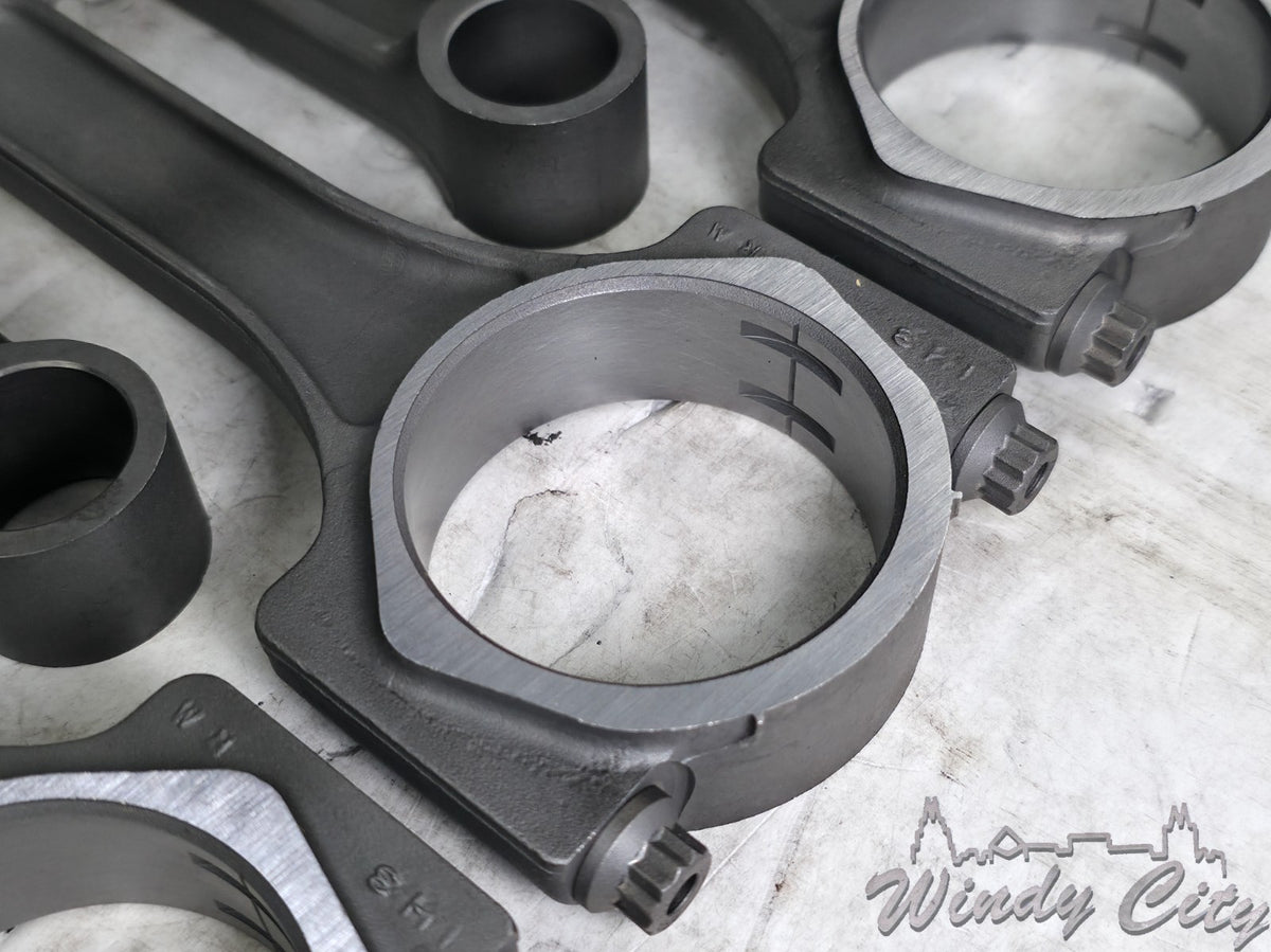 5.3L 6.0L CHEVY PRESS FIT RECONDITIONED CONNECTING RODS W/ ARP BOLTS #143