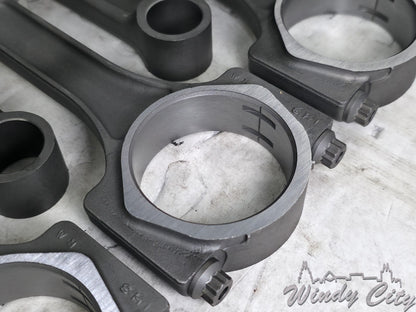 5.3L 6.0L CHEVY PRESS FIT RECONDITIONED CONNECTING RODS W/ ARP BOLTS #143