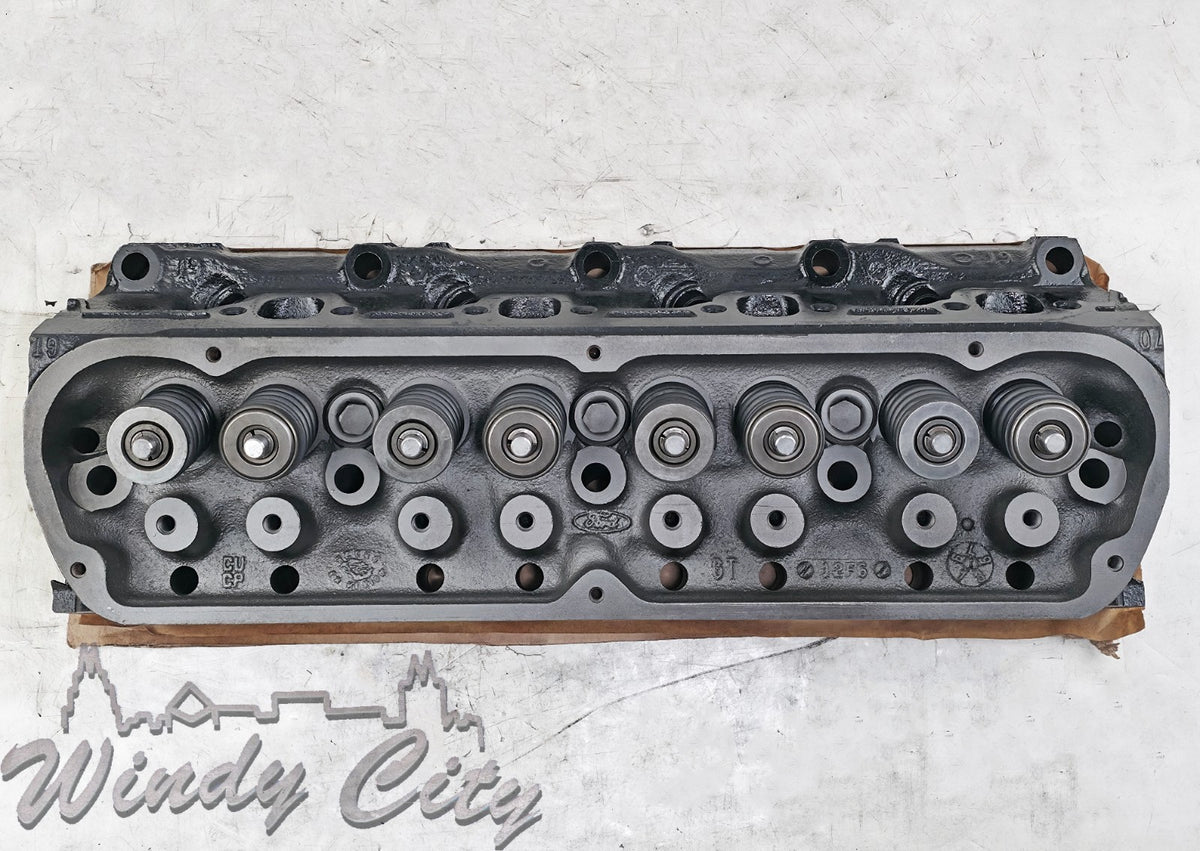 302 FORD 3 BAR GT40 REMANUFACTURED HEAD WITH 7/16" HEAD BOLTS #F3ZE-AA