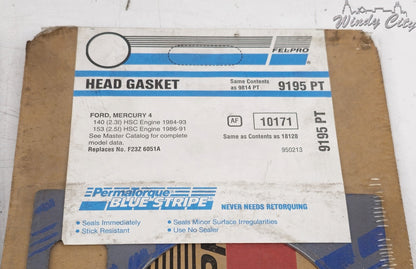 140 153 FORD MERCURY HSC ENGINE HEAD GASKET FEL-PRO 9195 PT