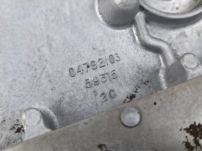 98-04 CHRYSLER 3.2L 3.5L LEFT DRIVER ENGINE VALVE COVER #04792103