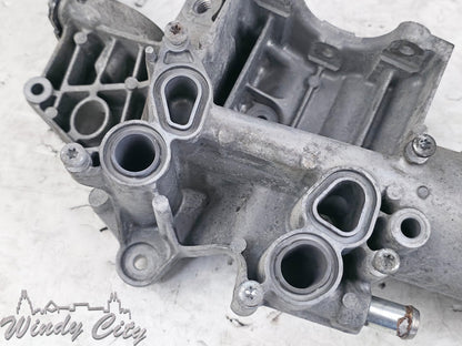2.8L DURAMAX GM DIESEL ENGINE EGR OIL FILTER HOUSING