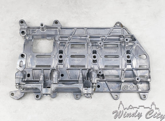 3.0L JAGUAR LAND ROVER ENGINE OIL PAN WINDAGE TRAY 8W93-6C800-CA