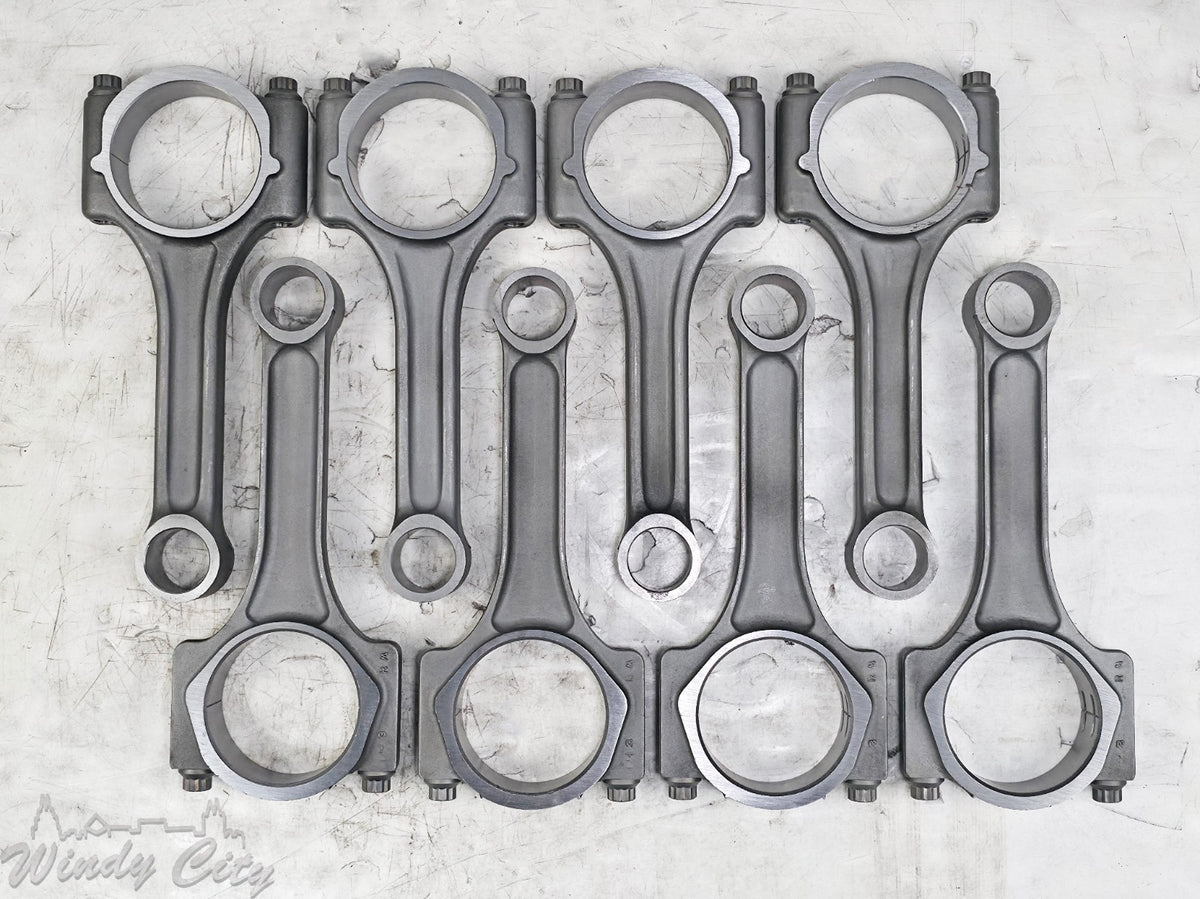 5.3L 6.0L CHEVY PRESS FIT RECONDITIONED CONNECTING RODS W/ ARP BOLTS #143