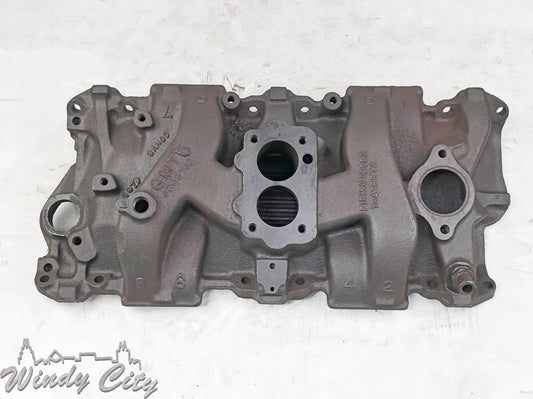 GM 2 BARREL INTAKE MANIFOLD # 6268752