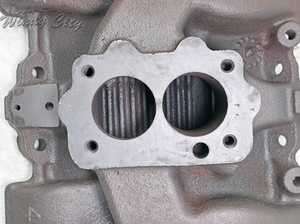 GM 2 BARREL INTAKE MANIFOLD # 6268752