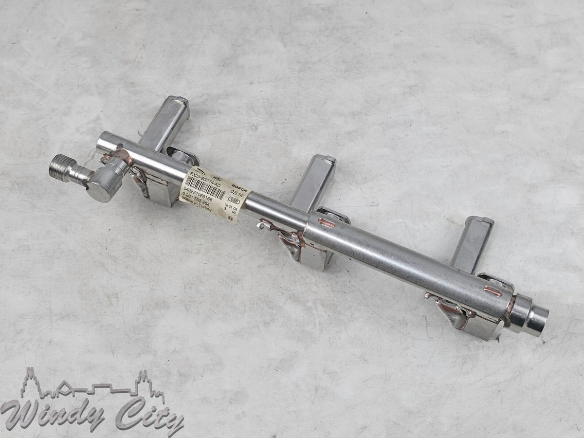 3.0L JAGUAR LAND ROVER ENGINE FUEL RAIL AJ813750 FX23-9G774-AD