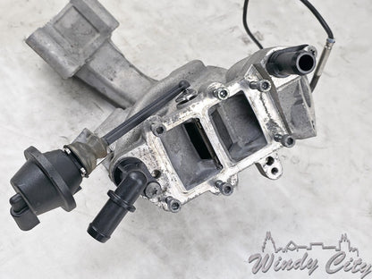 2.8L DURAMAX GM DIESEL ENGINE EGR VALVE HOUSING 12640017