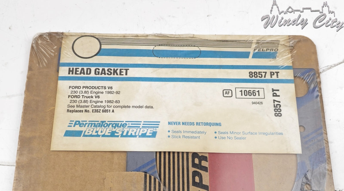3.8L FORD ENGINE HEAD GASKET FEL-PRO 8857 PT