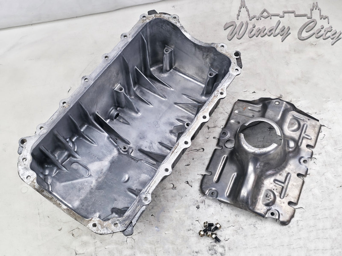 1.7L Honda Oil Pan Used OEM 11200-PLE-000