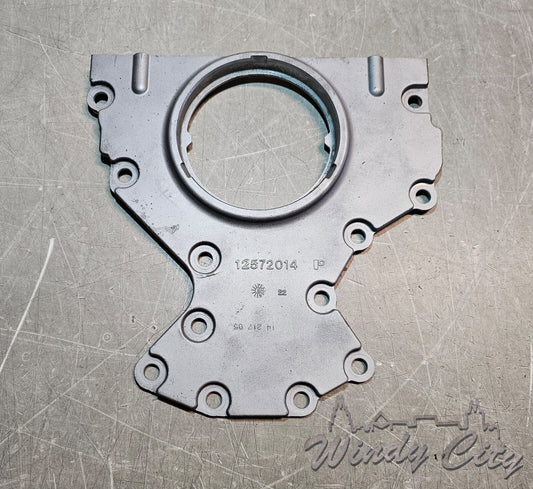 LS CHEVY REAR CRANKSHAFT SEAL HOUSING COVER 5.3L 5.7L 6.0L 6.2L GM 12572014