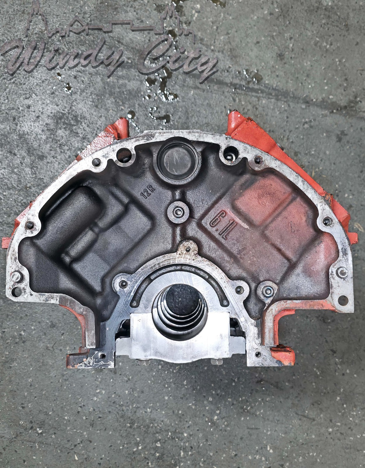 6.1L Hemi Chrysler Dodge Jeep Engine Bare Block #05037388A8