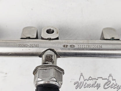 2.0L 2.4L HYUNDAI KIA ENGINE FUEL RAIL 35340-2G740
