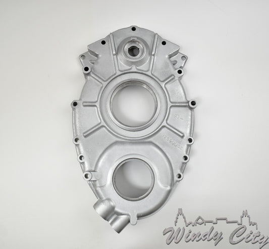 LT1 CHEVY GM TIMING COVER WITH CRANK SENSOR # 12550032
