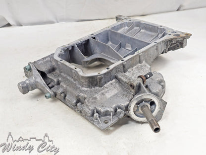 2.8L AUDI VW AHA ATQ UPPER ENGINE OIL PAN HOUSING 078103603AM