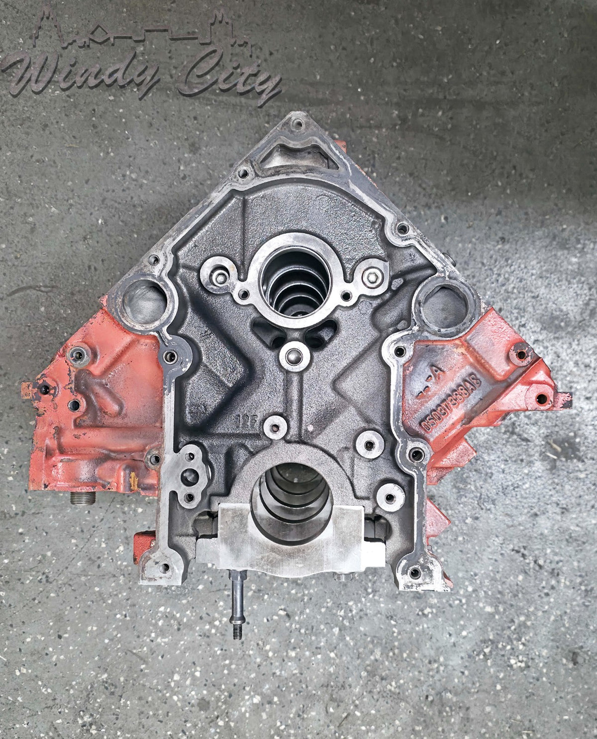 6.1L Hemi Chrysler Dodge Jeep Engine Bare Block #05037388A8